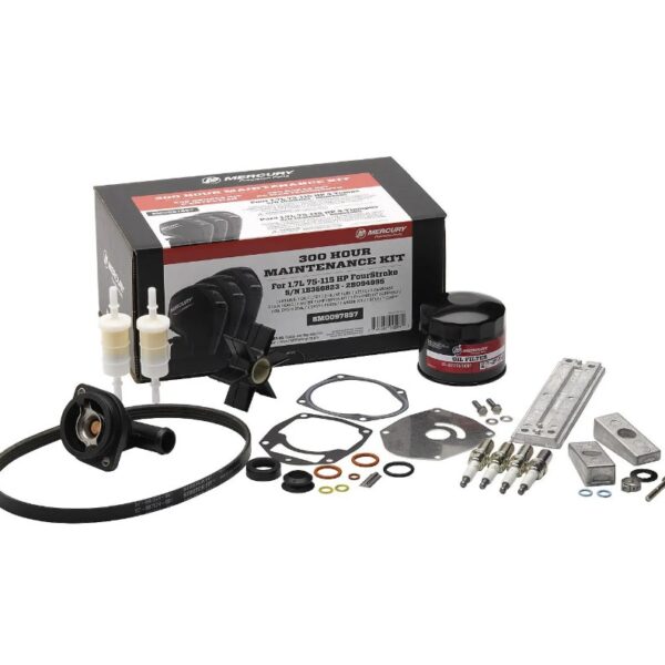 75 hp Through 115 hp 1.7L EFI FourStroke SERV KIT-300 HRS (8M0097857)