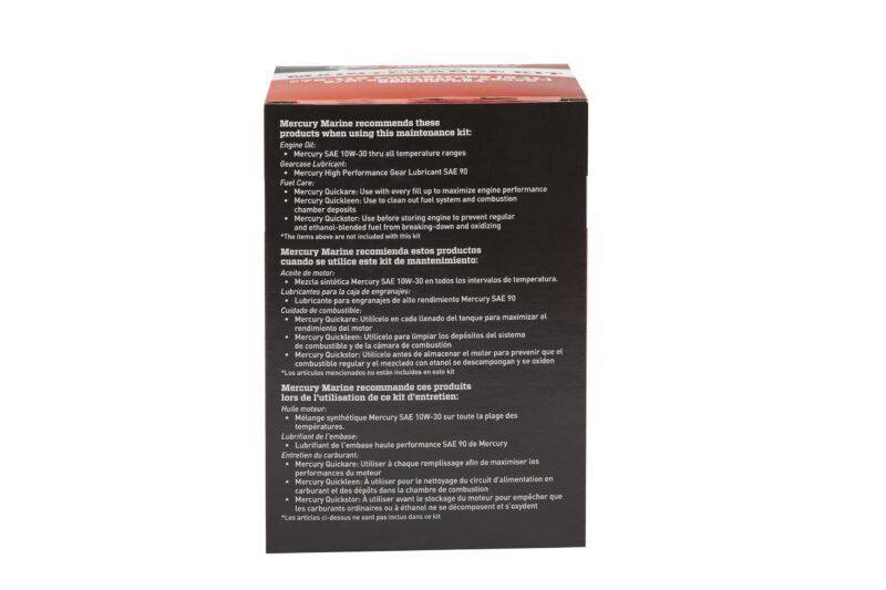 75-115HP (2.1L) EFI FourStroke SERV KIT-100 HRS (8M0097854) - Image 2