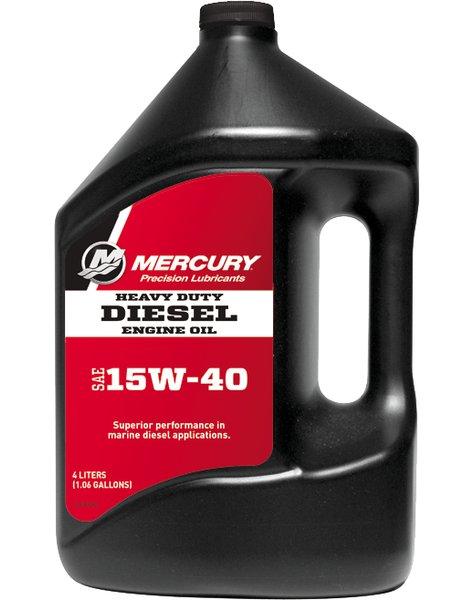 Mercury Mercruiser 15W40 Diesel Oil 3.78L (858042K01)