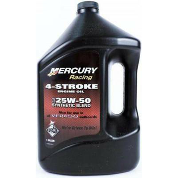 Mercury 25w-50 Synthetic Blend 3.78L Oil (8M0078014)