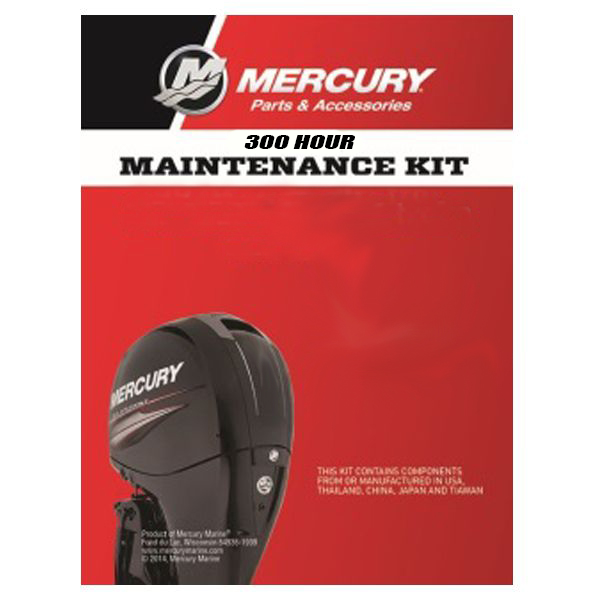 Mercury 300 Hour Maintenance Kit EFI 4 Stroke 75115HP 1.7L