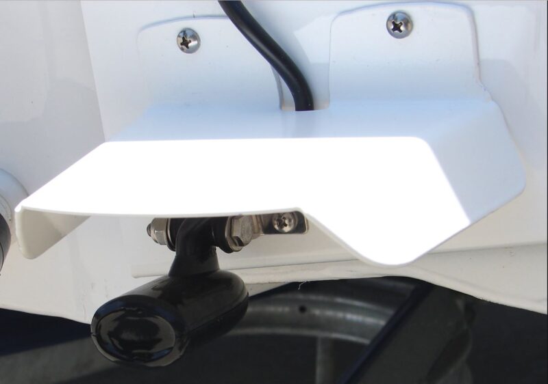 Quintrex Transducer Spray Deflector