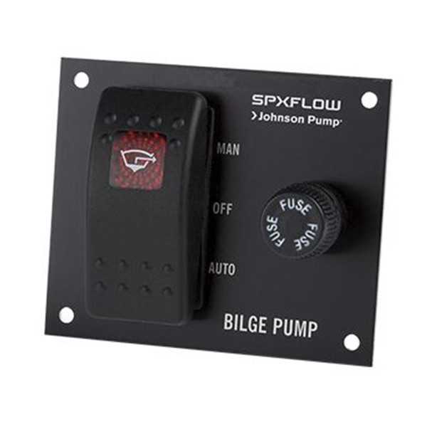 JOHNSON PUMP BILGE PUMP CONTROL SWITCH PANEL 12V
