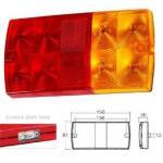 Combination LED Tail Light (License Plate)