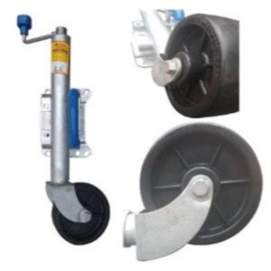 Jockey Wheel Swing Up (6")