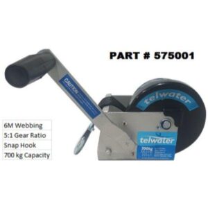Winch with Webbing