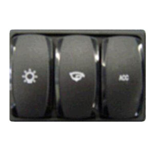 Quintrex 3 Gang Set of Rocker Switches
