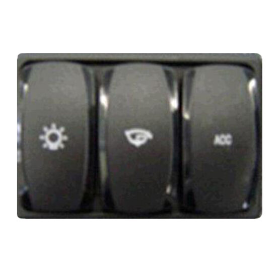 Quintrex 3 Gang Set of Rocker Switches