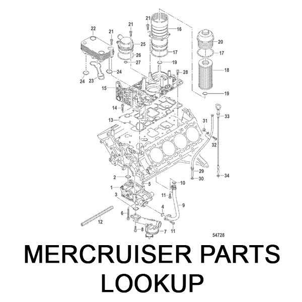 Mercruiser 3.0 Engine Parts Diagram