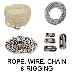 Rope, Wire, Chain & Rigging