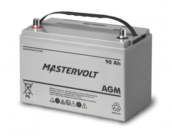 MASTERVOLT AGM SERIES BATTERY 12/90