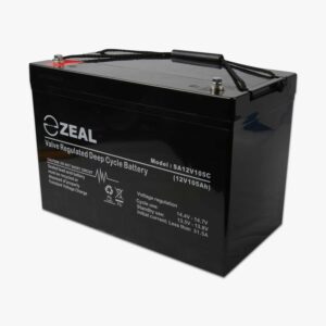 Zeal AGM 12V Deep Cycle Battery