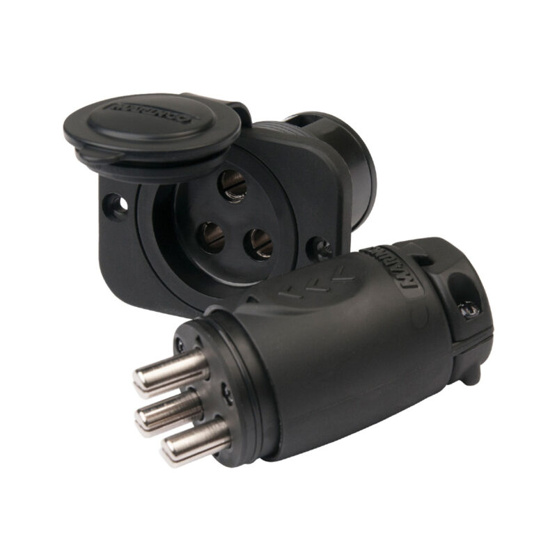 MARINCO TROLLING MOTOR PLUG AND SOCKET 70A 3 WIRE