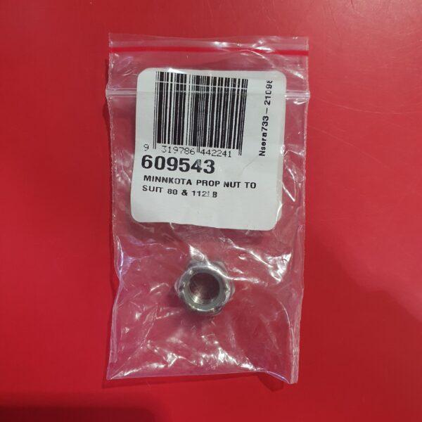 MINNKOTA SERVICE PROP NUT TO SUIT 80 & 112LB