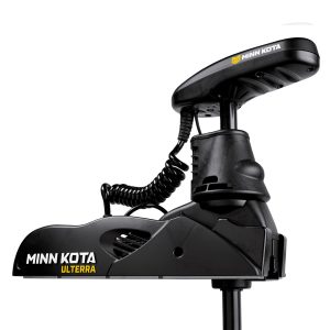 Explore seamless angling with the Minn Kota Riptide Ulterra Advanced i-Pilot 60'' Motor (Freshwater). Elevate your fishing game effortlessly.
