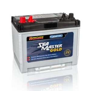 Supercharge Sea Master Gold MFM50 640CCA Battery