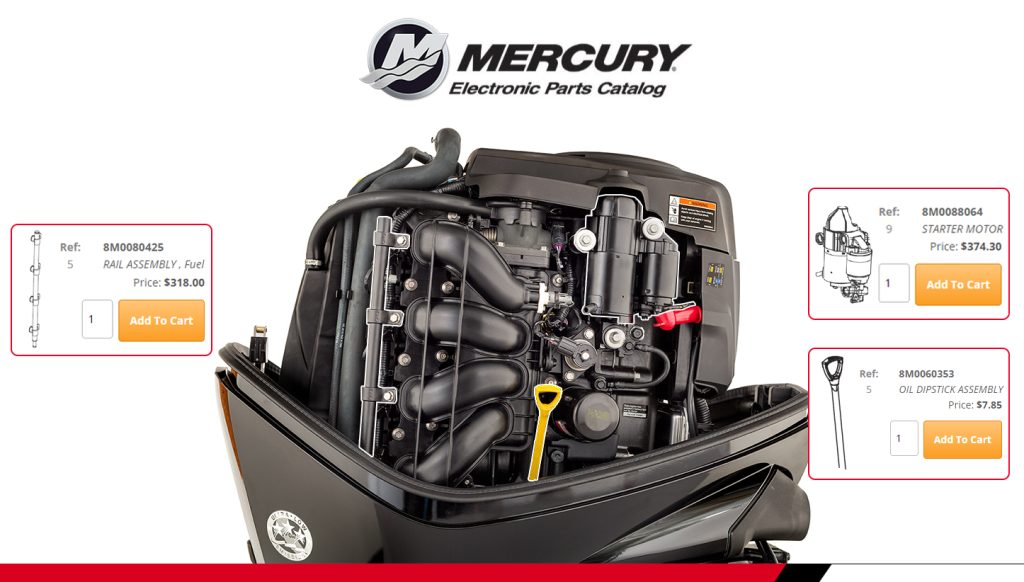 MERCURY ELECTRONIC PARTS CATALOGUE