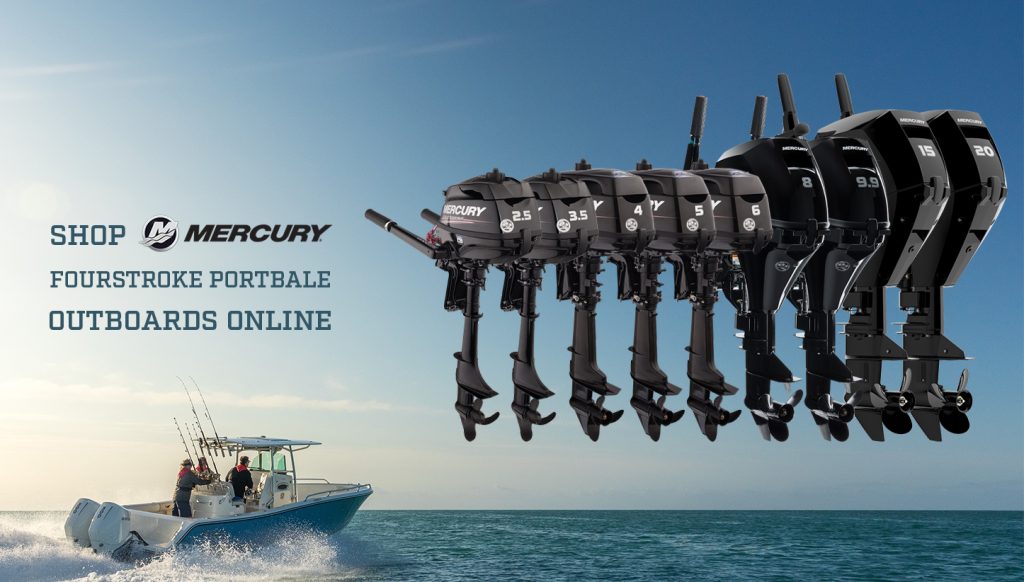 SHOP MERCURY FOURSTROKE PORTABLE OUTBOARDS ONLINE