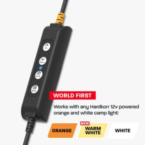 Hardkorr Push-Button Tri-Colour Dimmer for LED Camp Lights