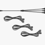 Hardkorr Extension Cable Kit (Black DC Plugs)