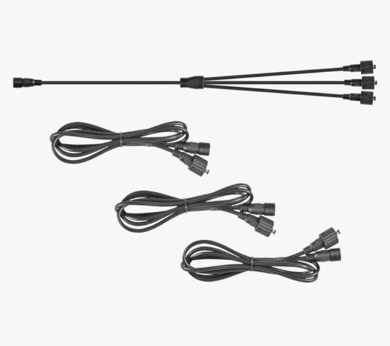 Hardkorr Extension Cable Kit (Black DC Plugs)