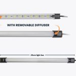 Hardkorr 25CM Super Bright LED Light Bar with Diffuser