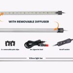 Hardkorr 100CM Super Bright LED Light Bar Kit with Diffuser