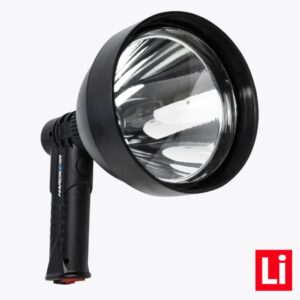 Hardkorr 2000LM 20W LED Hand-Held Lithium Rechargeable Spotlight