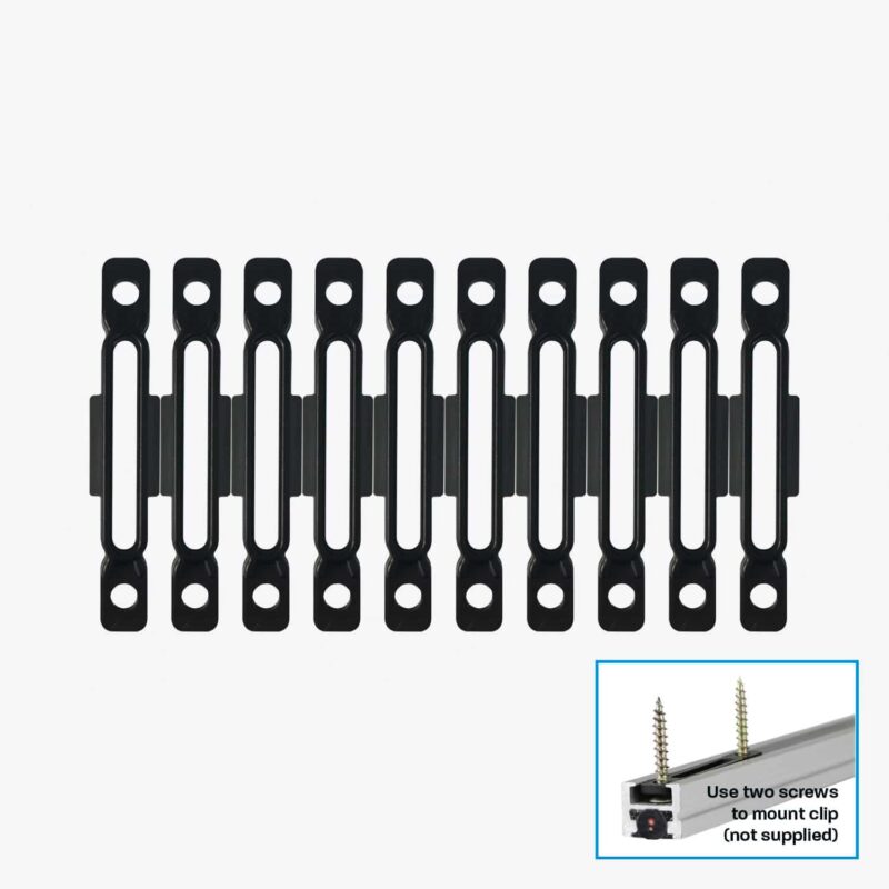 Hardkorr Light Bar Flush Mount Clips