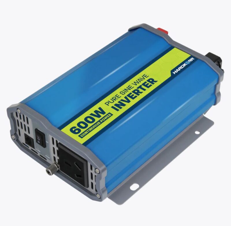 Hardkorr 600W Pure Sine Wave 12V to 240V Inverter