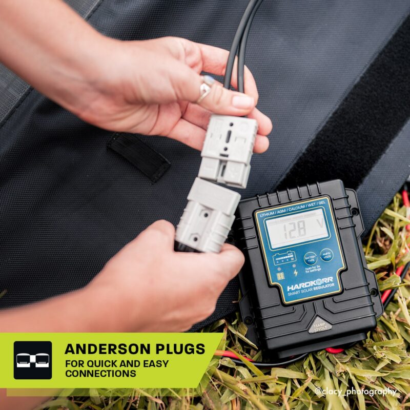 Hardkorr 150W Heavy Duty Portable Solar Mat with 15A Smart Solar Regulator - Image 3