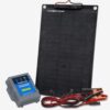 Hardkorr 15W Trickle Charger Solar Panel with Crocskin