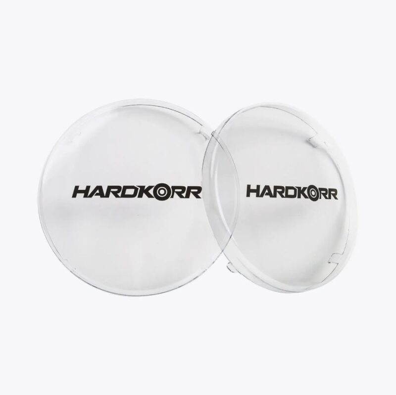 Hardkorr Covers for 7″ Driving Lights (Clear) – Pair