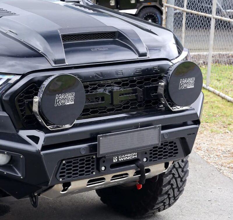 Hardkorr Covers for Driving Lights (Black) Pair