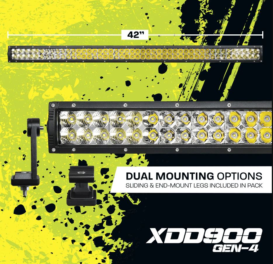 Hardkorr XD-GEN4 42″ Dual Row LED Light Bar (XDD900-G4) - Brisbane Marine