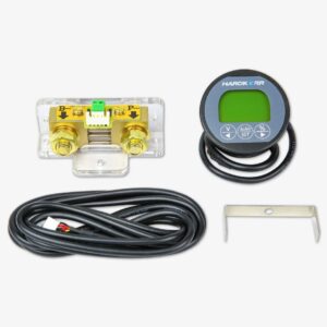 Hardkorr Remote Battery Monitor with High-Precision 100V/500A Shunt