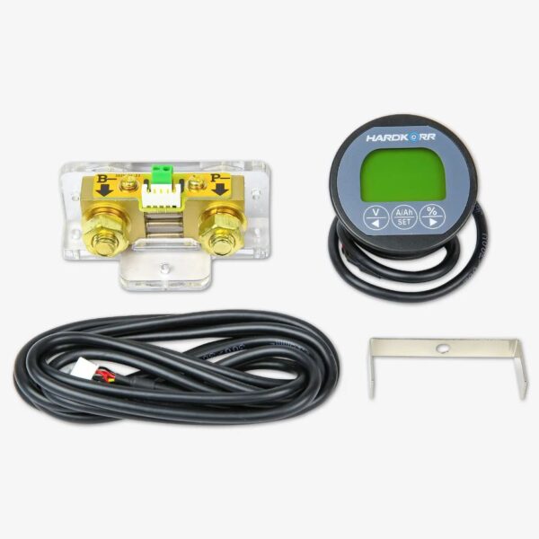 Hardkorr Remote Battery Monitor with High-Precision 100V/500A Shunt