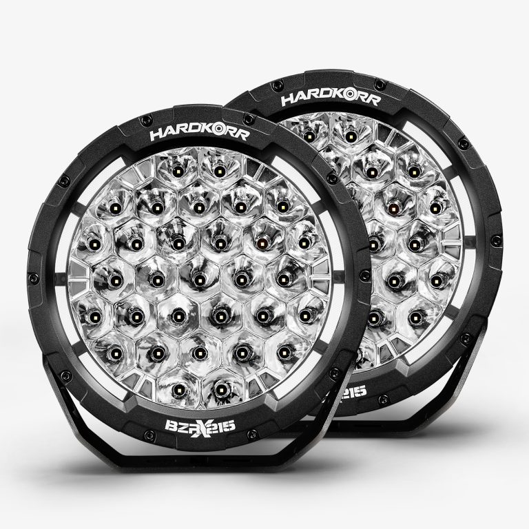 Hardkorr BZR-X Series 9 LED Driving Lights (Pair w/Harness)