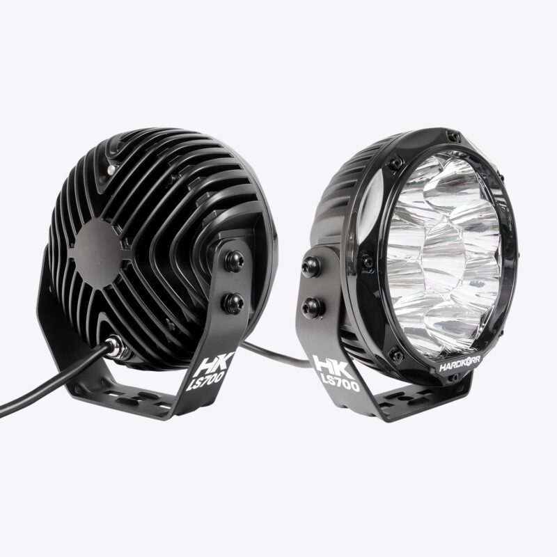 Hardkorr Lifestyle 7″ LED Driving Lights (Pair w/Harness) - Image 2