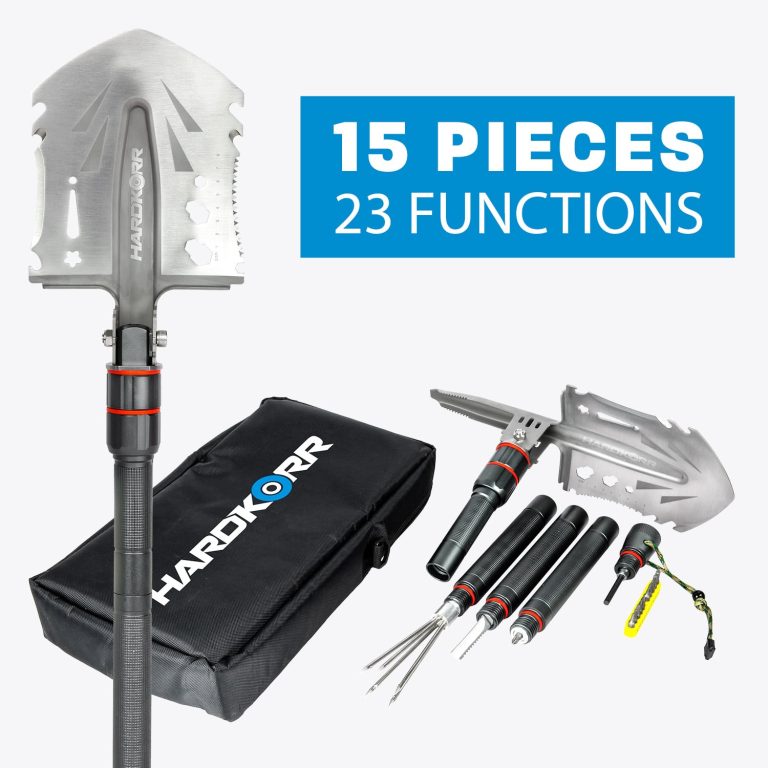 HardKorr 15 Piece Multi-Tool Shovel