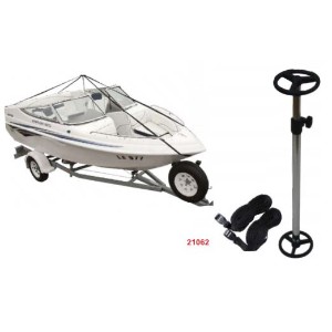 Oceansouth Boat Cover Support Pole W/Straps