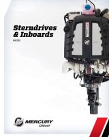 Mercury Diesel Sterndrives and Inboards Specifications Brochure