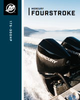 Mercury FourStroke 175hp V6 - 300hp V8 Specifications Brochure
