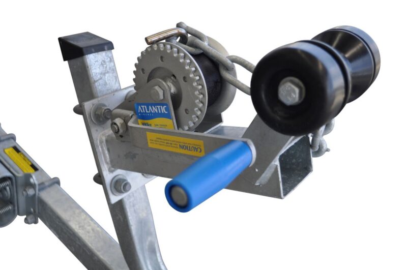 TAPWC1300DS13BLRS Mechanical Braked Jet Ski Single Axle Trailer - Image 2