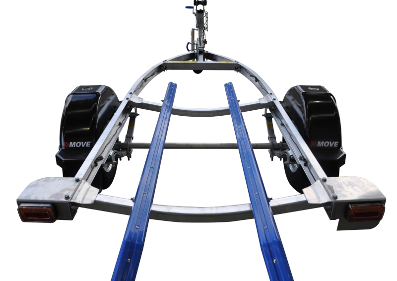 TAPWC650S13LSSLSC Unbraked Jet Ski Single Axle Trailer - Image 2