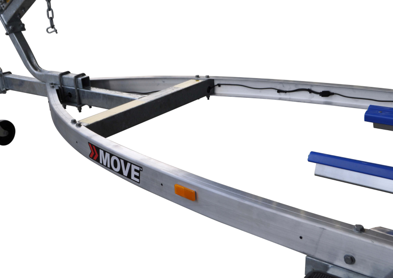 TAPWC650S13LSSLSC Unbraked Jet Ski Single Axle Trailer - Image 3