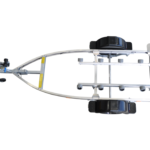 TAPWC650S13SRS Unbraked Jet Ski Single Axle Trailer