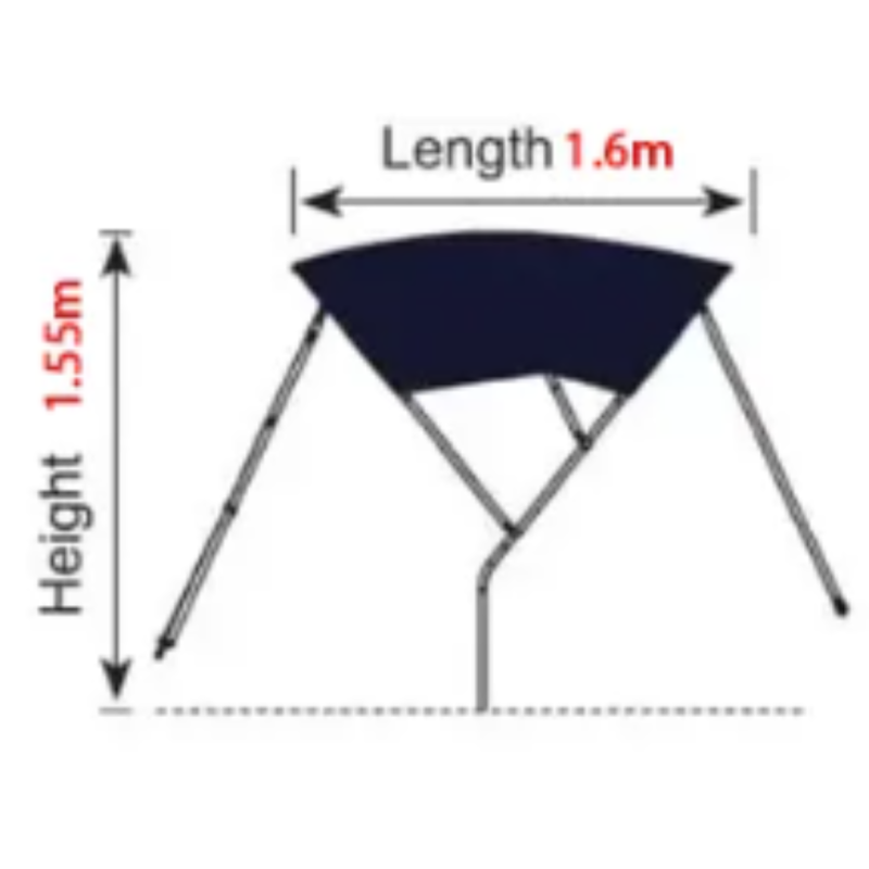 Oceansouth Sailboat Bimini Top – Stainless Steel - Image 8