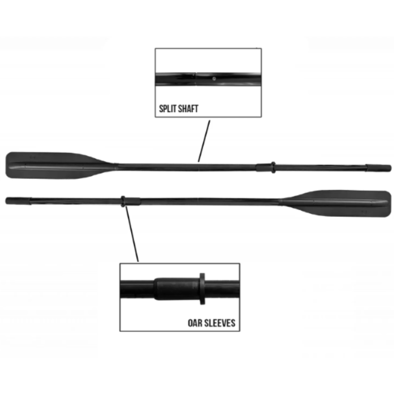 Oceansouth Flat Blade Oars (Split Shaft) - Image 2