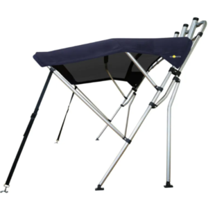 Oceansouth 3 Bow Whitewater Bimini Top – Aluminium